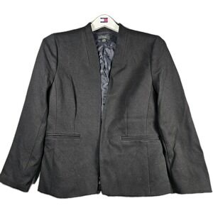 J.Crew Blazer Going-Out Open Stretch Twill Black Sport Coat Jacket Women 12